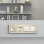 Рамка на 4 поста (шампань) Werkel W0043511 (a066336)