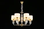 Подвесная люстра Elza APL.767.03.06 (220V, хрусталь, на цепи)