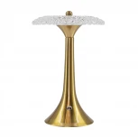 Настольная лампа c зарядкой от USB L'Arte Luce Minteso L64233.70 bronze (LED, диммер)