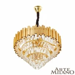 Подвесная люстра Arte Milano 41A.D600.H400.E14.6 G (220V, на цепи)