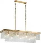 Подвесная люстра Belfast Harland 6308-10C BR CL (220V, на цепи)