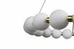 Подвесной светильник Zortes Kranz ZRS.1585.21 (LED, 220V, на тросе, шарики, бусы)
