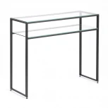 Консольный стол AllConsoles 1041-CB clear черный муар