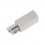 Ввод питания для шинопровода правый Uniel UBX-A01 WHITE 1 POLYBAG