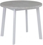 Стол Next круглый раскладной 90-120x90x76,5см, Бетон Лайт, белый Bradex Home RF 0021