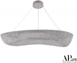 Подвесная люстра светодиодная APL LED Sicilia SH523.0.120.A.Ni.4000 (220V, хрусталь, на тросе)