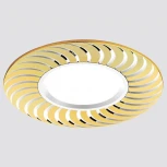 Встраиваемый точечный светильник Ambrella Алюминий С Узором A720 G/AL (220V)