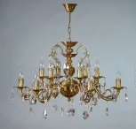 Подвесная люстра Ambiente by Brizzi Alicante 8888/6+6 AB Tear Drop