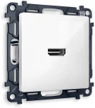 Комплект механизма Ambrella Volt розетки HDMI 2.0 ALFA MA114010 Белый глянец 40V/500mA 2.0GHz 5-18Gbit/s QUANT