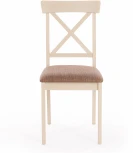 Стул Гольфи 2/ Golfi 2 дерево гевея, 45*51*94, ivory white, ткань кор.-зол. (1505-9) Tetchair 14117