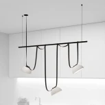 Комплект ременной трековой системы Belty на штанге Rod Denkirs Belty Set DK55SET05-02-DG (LED, 48V)