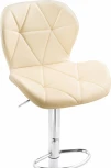 Барный стул Woodville Trio beige / chrome