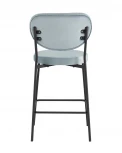 Стул полубарный Stool Group Барбара NEW велюр серо-голубой УТ000036052