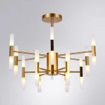 Потолочная люстра Arte Lamp Ramona A7410PL-24PB