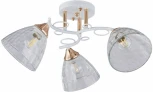 Потолочная люстра на штанге Arte Milano AMALFI-321395 321395/3A WH+FG (220V)