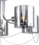 Потолочная люстра на штанге Escada Intense 683/5P (220V, хрусталь, круглые)