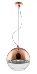 Подвесной светильник Crystal Lux Woody SP1 D300 COPPER