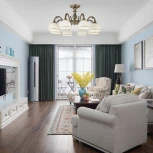 Потолочная люстра на штанге Arte Milano AM346410 346410/8 AB (220V)