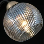 Потолочная люстра на штанге ILLUMICO IL0398-8CSQ-79 BK AB