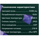 Настенно-потолочный светильник светодиодный duwi 25107 1