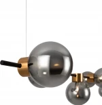 Подвесной светильник Freya Gatsby FR5232PL-06B1 (220V, на тросе, шарики, молекулы)