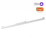 Трековый светильник низковольтный светодиодный Novotech Flum 359632 белый  диммир. со сменой цв.температуры, пульт ДУ/Tuya Smart Life IP20 LED 30W 48V 3000-6000K (Умный дом, Алиса)