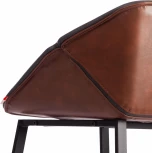 Стул барный DORO (mod. 9088S) пластик/металл, 53,5 х 52 74 97,5 см , Grey (Cерый) 7 / Brown (Коричневый) 9 черный Tetchair 15531