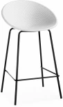 Барный стул Woodville Zeta white / black