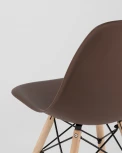 Стул Stool Group Eames Style DSW коричневый УТ000002356