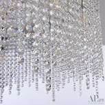 Потолочная люстра хрустальная APL LED Sicilia SH02.73.B.Ni.E14.PK