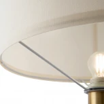 Интерьерная настольная лампа Maytoni Bianco Z030TL-01BS1 (220V, выключатель, круглые)