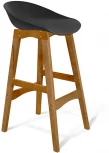 Стул барный SHT-ST19/S65 черный/светлый орех от фабрики Sheffilton