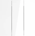 Выключатель трехклавишный (белый глянцевый) Voltum S70 VLS030101