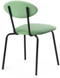 Стул Woodville на металлокаркасе Мареон катания минт / черный матовый 510613