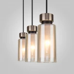 Подвесной светильник Eurosvet Amado 50115/3 черный (220V, на проводе)