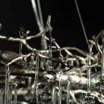 Подвесная люстра Loft IT Bijout 10068/1000 SG (220V, на тросе, ветки)