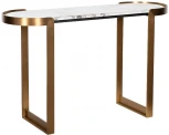 Консольный стол Garda Decor 58DB-CST20051 (Золото/Белый мрамор)