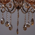 Подвесная люстра Reluce 02315-0.4-05 FGD+GC (220V, на цепи, подсвечник, свеча)