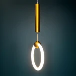 Подвесной светильник Lee Broom Ring Light Imperiumloft 40,1896 (144279-22) (LED, 220V, на проводе, кольцо)