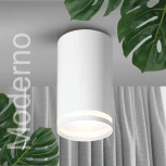 Точечный светильник накладной WoltaWSL-GU10/02W под лампу GU10 Белый MODERNO