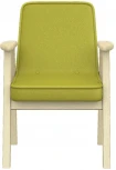 Кресло Ретро ткань лайм, каркас лак от фабрики Mebelik