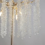 Настольная лампа Freya Mineral FR1010TL-03G (220V, хрусталь, подвески, листья, ветки)