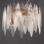 Подвесная люстра Lucrecia FR5217PL-05FG Freya (220V, на тросе, круглые)