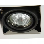 Встраиваемый светильник Metal Modern GU10 1x50Вт Maytoni Technical DL008-2-01-W (220V)