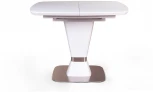 Стол раскладной Madison (100+40 см) матовое закаленное стекло белый Top Concept 2000000001067
