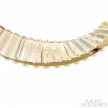 Потолочный светильник круглый Arte Milano Venezia 316223/D400 GD (регулировка яркости, LED, 220V, хрусталь, пульт управления, круглые)