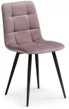 Стул Notta на металлокаркасе Чилли К розовый / черный 502060