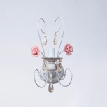 Бра Abrasax STY40011/1B (220V, свеча, цветы, розы)