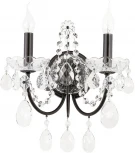 Бра Crystal Lux ODELIS AP2 BROWN (220V, подвески, подсвечник, свеча)