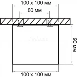 Накладной точечный светильник Lightstar Monocco 052316 (LED, 220V, IP65)